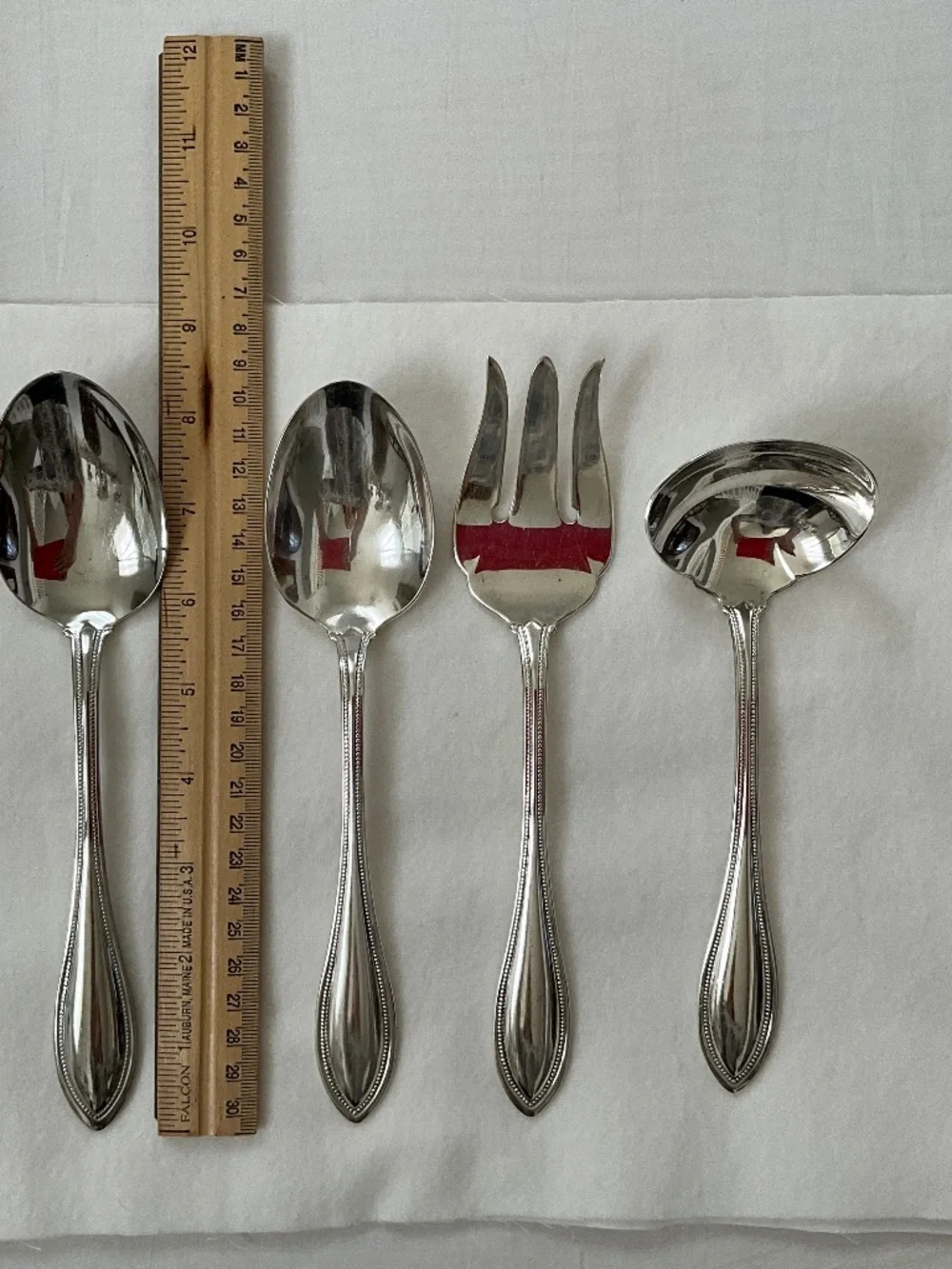 ONEIDA Silver Arbor American Harmony Serving Pieces (4)